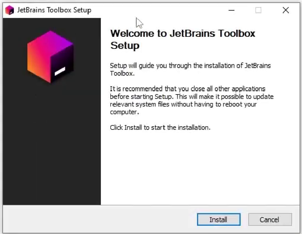 Как удалить toolbox jetbrains