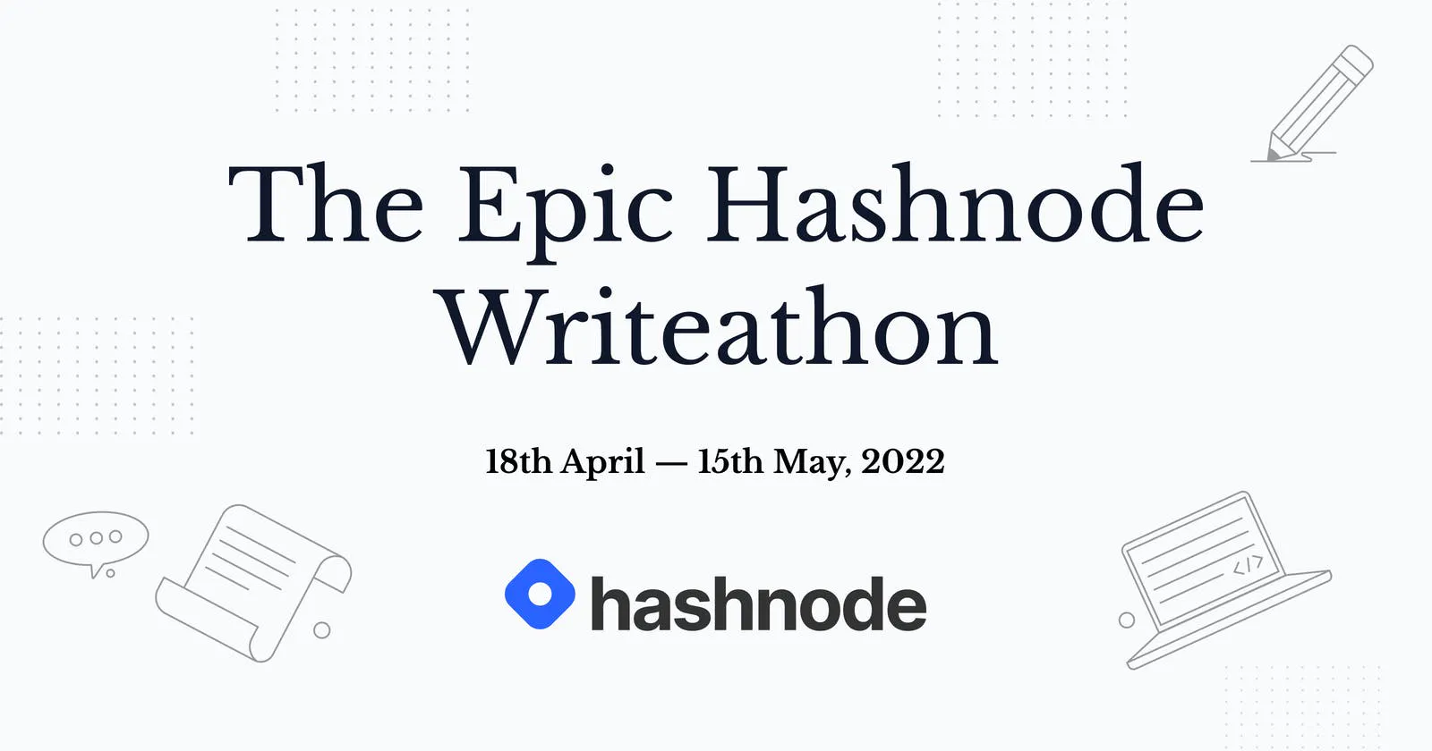 The Epic Hashnode Writeathon